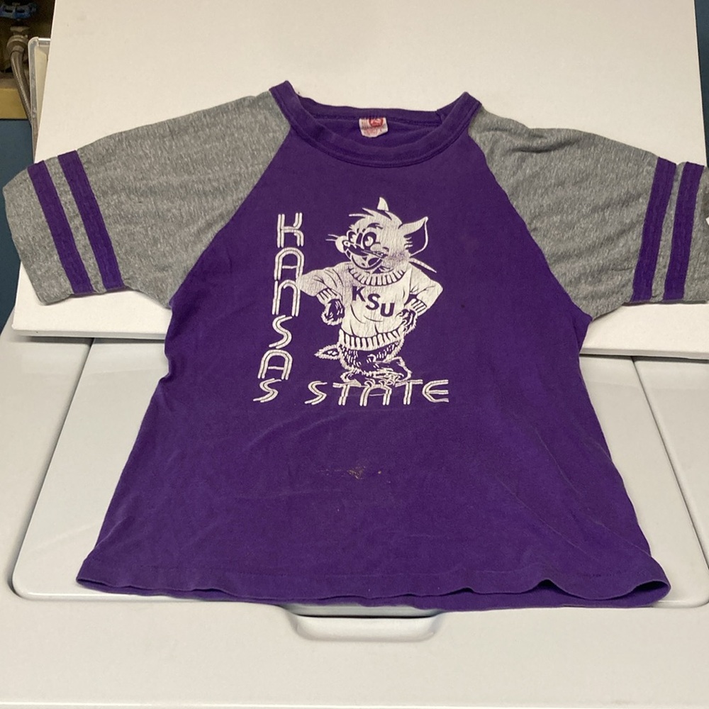 Vintage Kids K State T-shirt Jersey